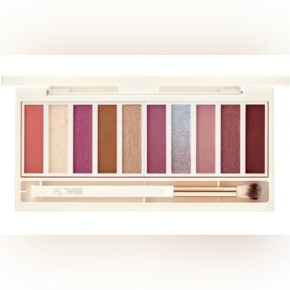 FLOWER Beauty Shimmer & Shade Eyeshadow Palette “Sugar Rush” NIB - Picture 2 of 5